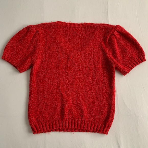 Women’s Cherry Red Medium Knit Jersey - Picture 4 of 4